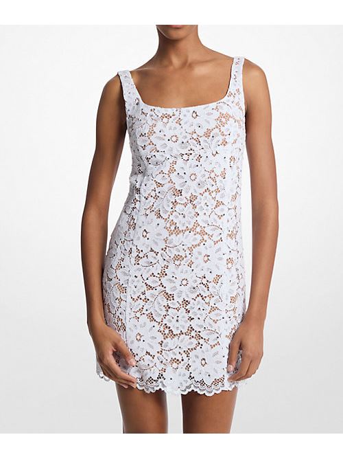 MINIABITO IN PIZZO MICHAEL MICHAEL KORS | MS582WGGTA100 WHITE